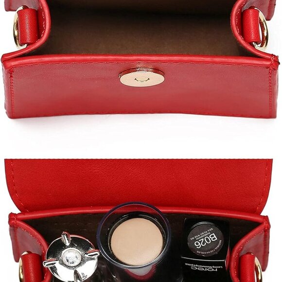 Mini Purse for Women, Mini Bag with Crocodile Pattern - Picture 6 of 9